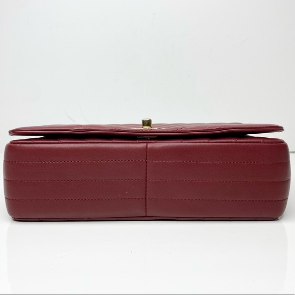 Authentic Chanel ‘Statement’ Chevron Quilted Flap Bag - FULL SET - Picture 5 of 12